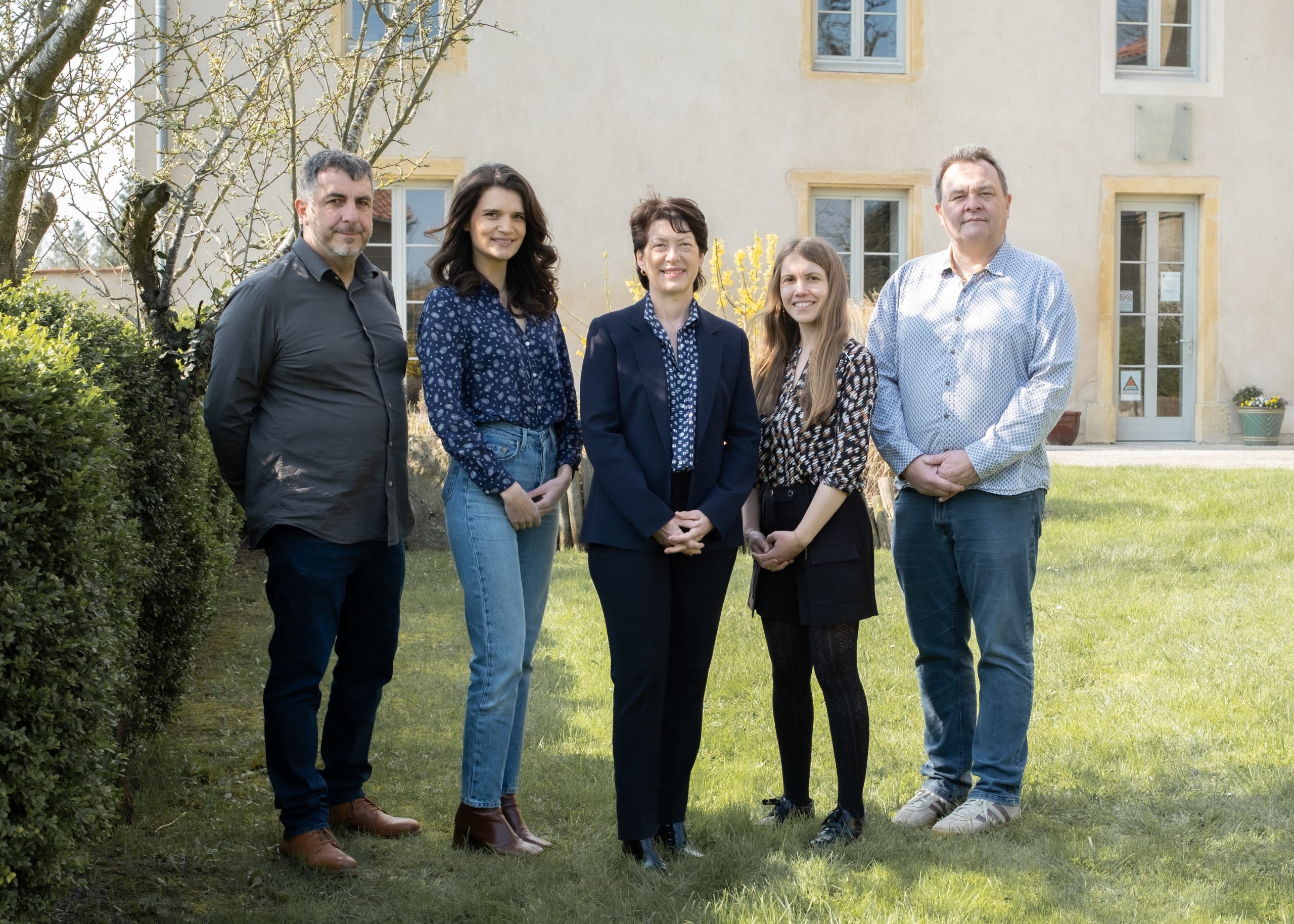 La maire et ses adjoints